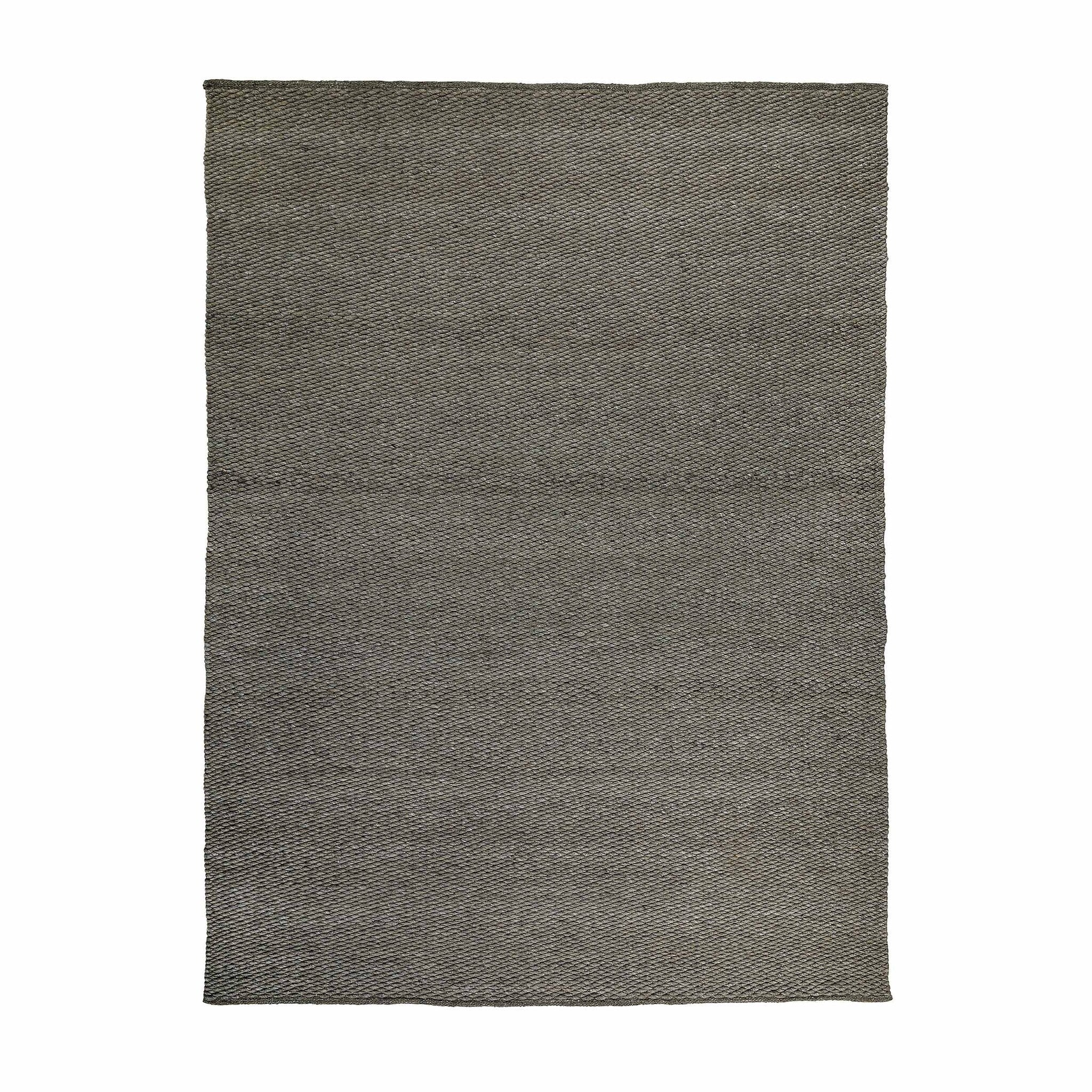 Hand-Woven Floor Rug - Donna Dark Brown 456
