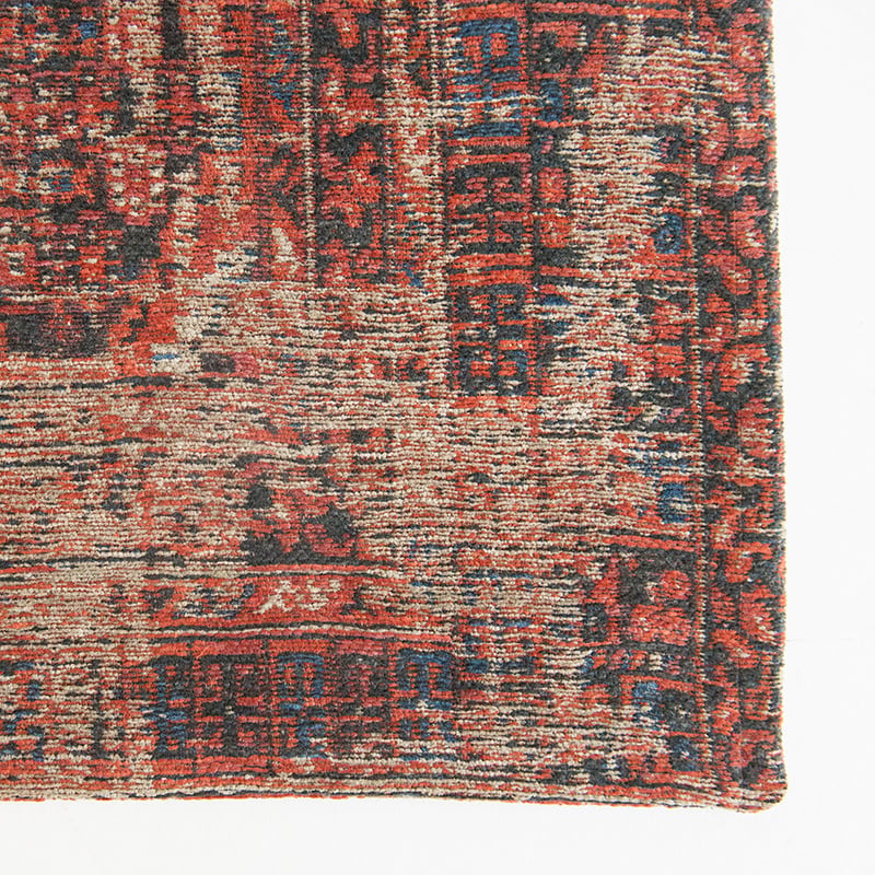 Vintage floor rug - Antiquarian Hadschlu Red 8719