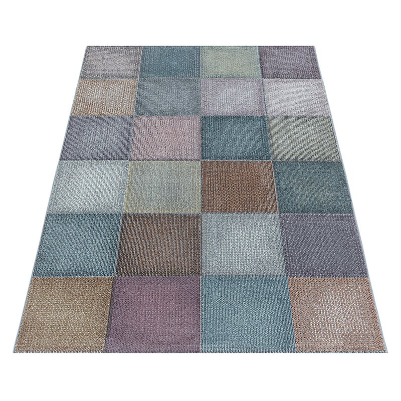 Modern floor rug - Optimism Block Multicolor