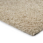 Wool Floor Rug - Berbero Lungo Cream 815