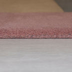 Abstract Floor Rug - Stracto Collage Pink/Beige
