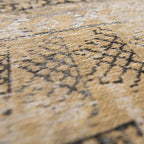 Vintage floor rug - Antiquarian Hadschlu Gold 8720