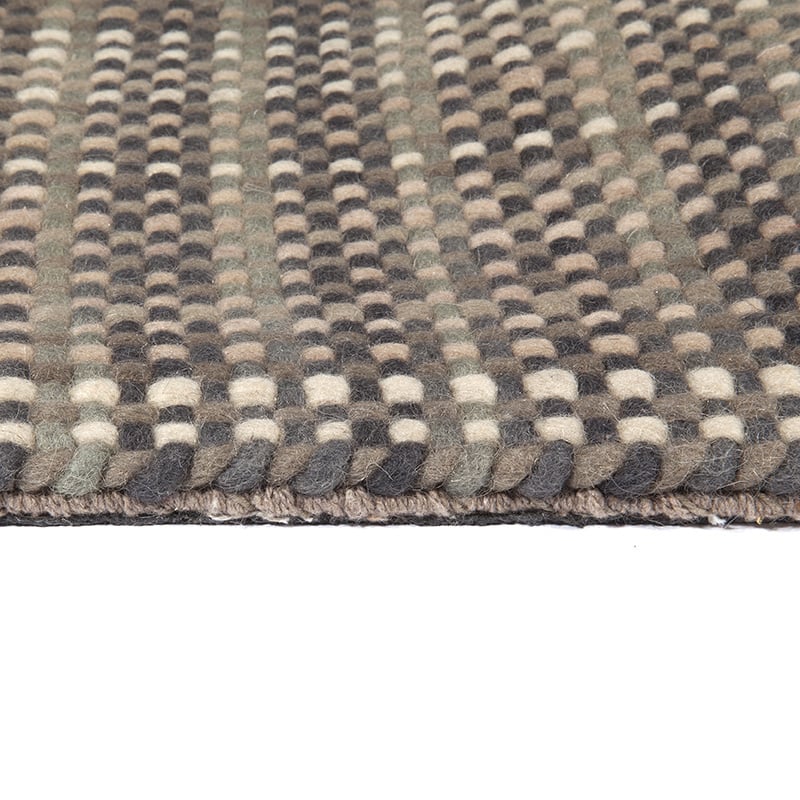 Wool floor rug - Paigee Grey/Beige