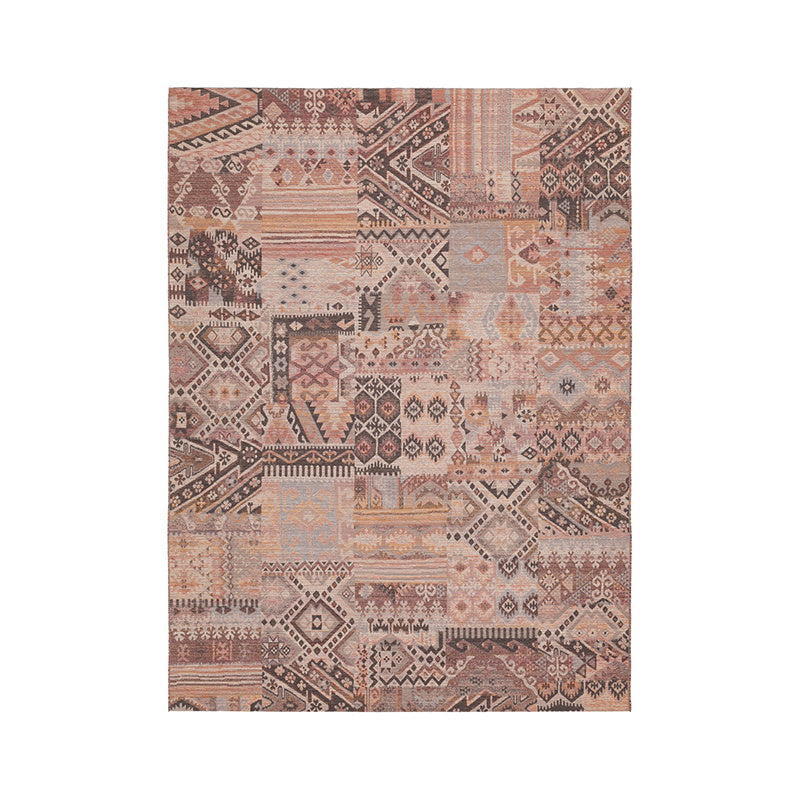 Wool Patchwork Floor Rug - Olympus 1000 Terra