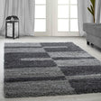 High pile floor rug - Gala Grey