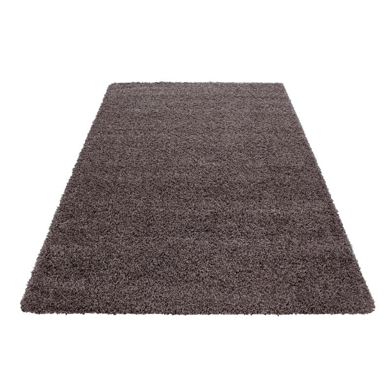 High pile floor rug - Sade Taupe