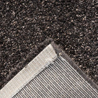 High-pile floor rug - Myla Dark Brown 3278