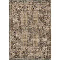 Vintage floor rug - Antiquarian Hadschlu Gold 8720