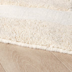Wool Rug – Judith Border Cream