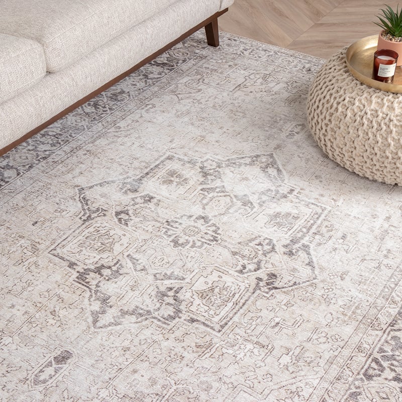 Vintage Rug - Lugan Light Brown