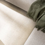 Viscose Rug - Jean Cream/White