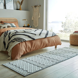 Washable runner - Galeo Jhansi Grey