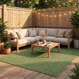 Indoor Outdoor Rug - Bali Green
