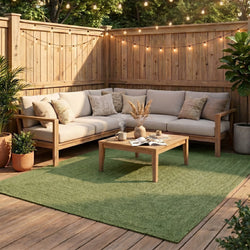 Indoor Outdoor Rug - Bali Green