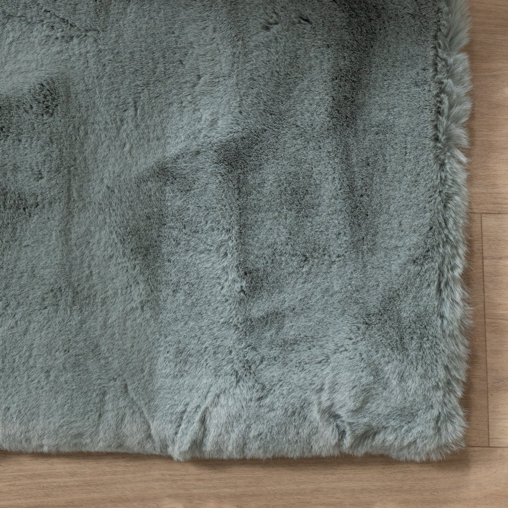 Soft High Pile Rug - Comfy Supreme Blue/Green