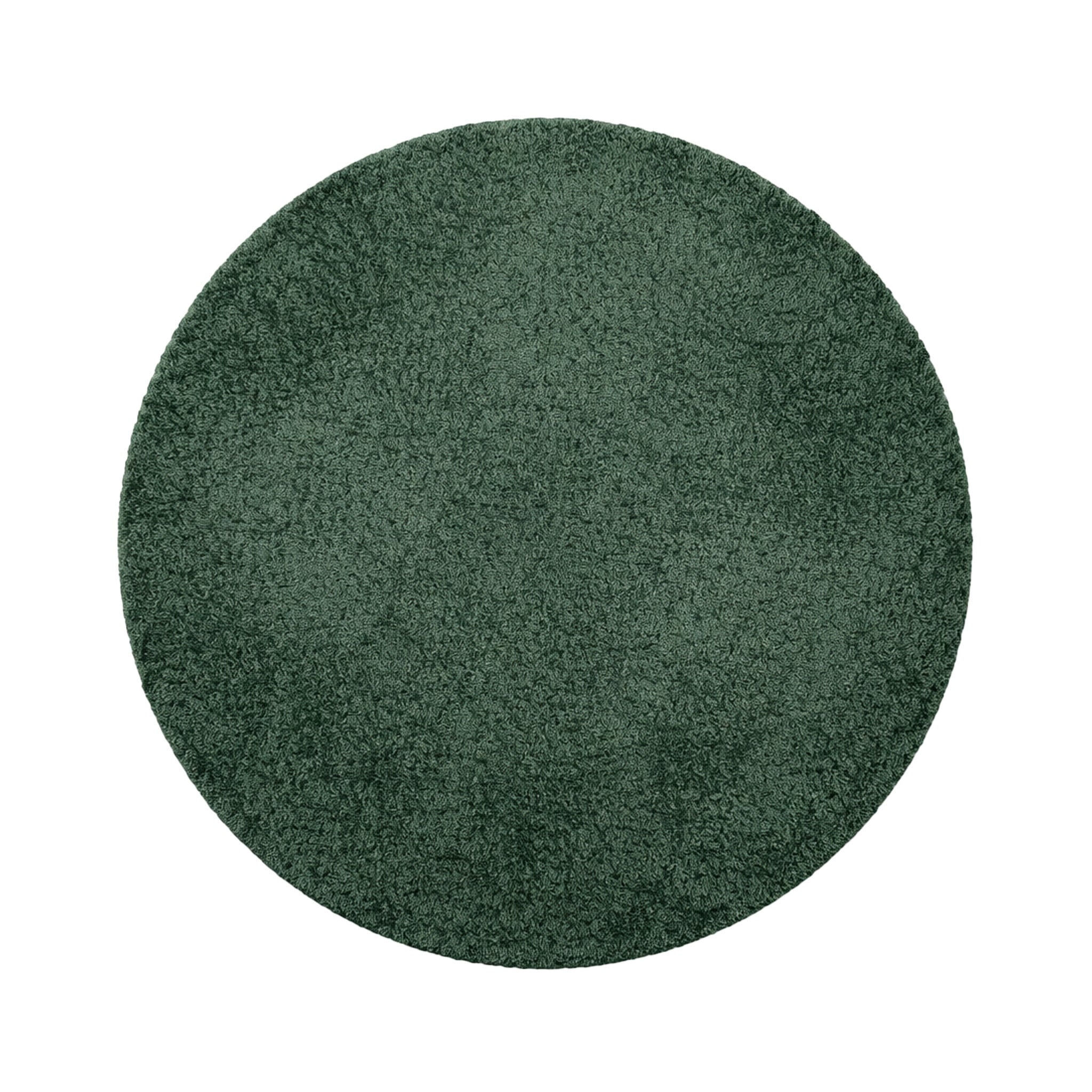 Round Fluffy Rug – Bobby Green
