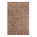 Wool floor rug - New Berbero Brown 611