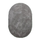 Oval Shaggy Rug - Blaze Grey