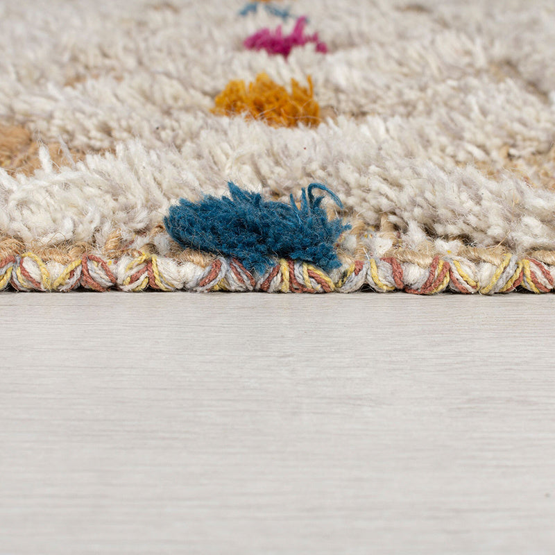 Jute Floor Rug - Jubio Kahima Multicolor