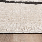 Japandi Rug - Yori Lines Cream/Black