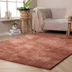 Washable Rug - Clean Terracotta