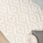 Scandinavian Rug - Lova Diamond Cream