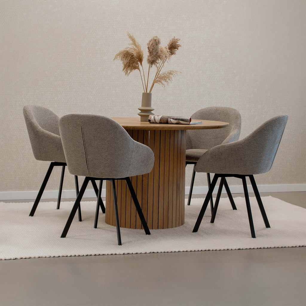 Swivel Chair - Olof Taupe