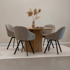 Swivel Chair - Olof Taupe