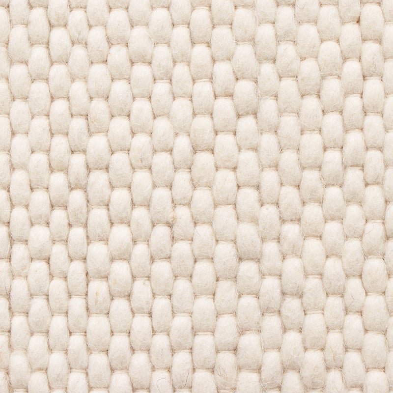 Wool Rug - Feline White