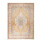 Vintage Rug - Thirza Medallion Ochre Yellow/Multicolour
