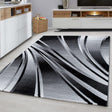 Modern Floor Rug - Jena Black 9210