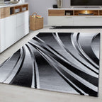 Modern Floor Rug - Jena Black 9210