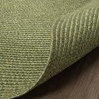 Round Indoor Outdoor Rug - Bali Green