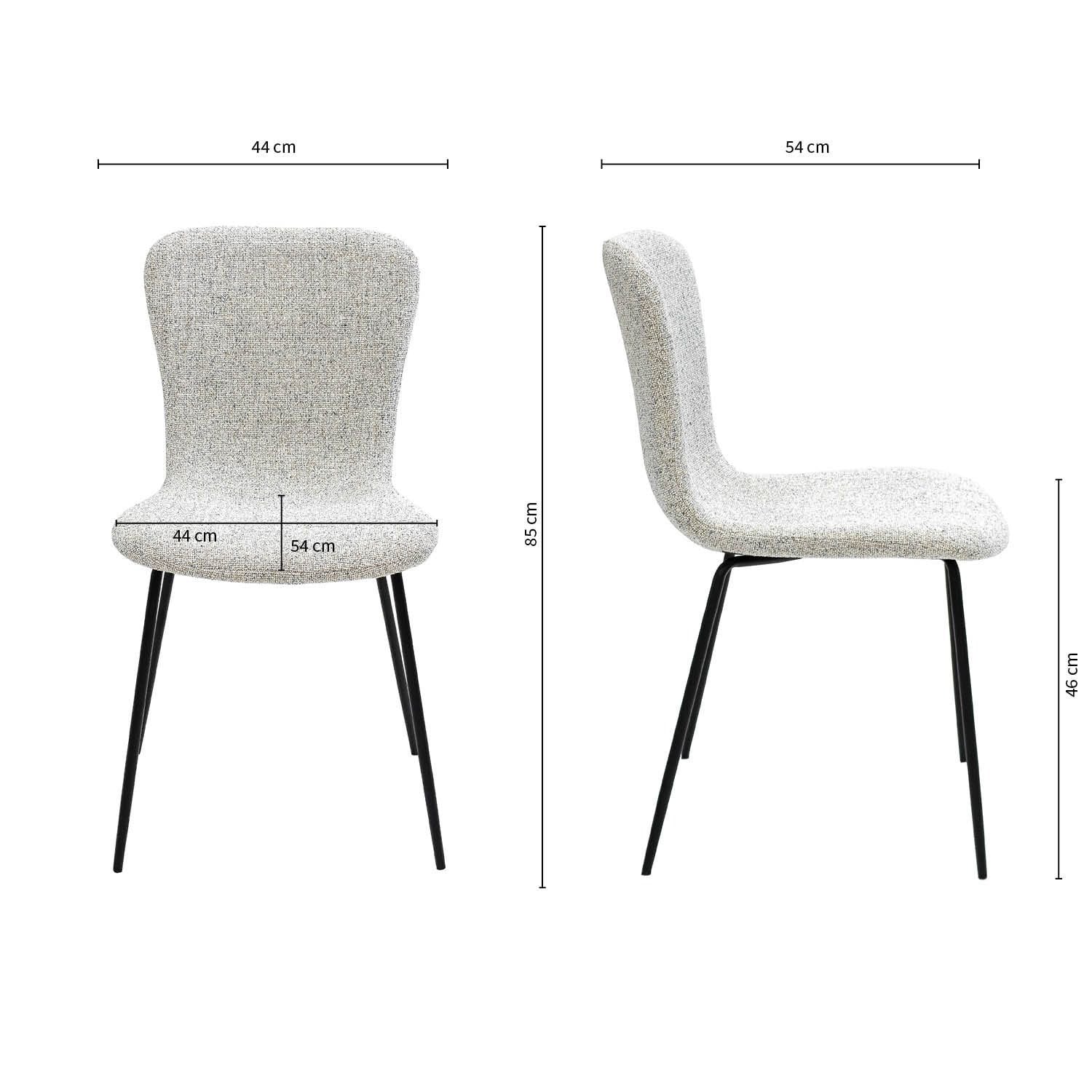 Dining chair - Vigo Cream