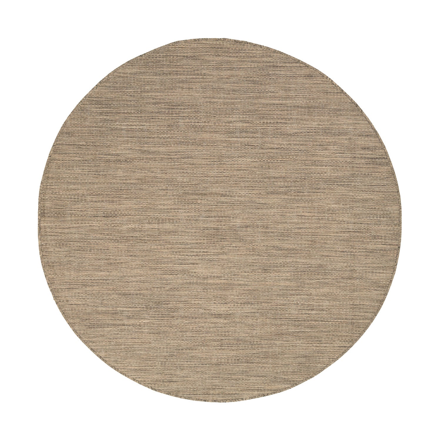 Round Outdoor Rug - Malta Melange Natural