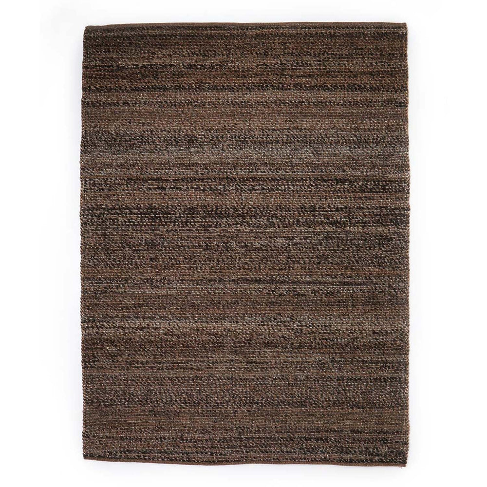 Wool floor rug - Bressano Brown 623