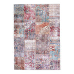 Patchwork Rug - Azara Red