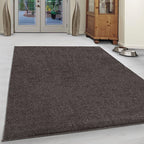 Low-pile floor rug - Asa Mokka