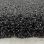 High-pile floor rug - Fuzzy Dark Grey