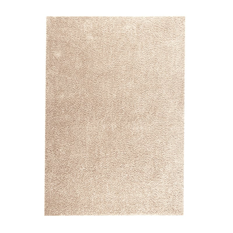 High Pile Rug - Solid Beige