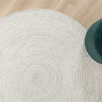 Round Wool Rug - Wise Grey/Blended