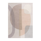 Wool Floor Rug - Urban Vibes Cream/Pink 030