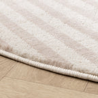 Round Japandi Rug - Aurora Circles Beige