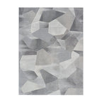 Abstract Floor Rug - Axil Grey 6979