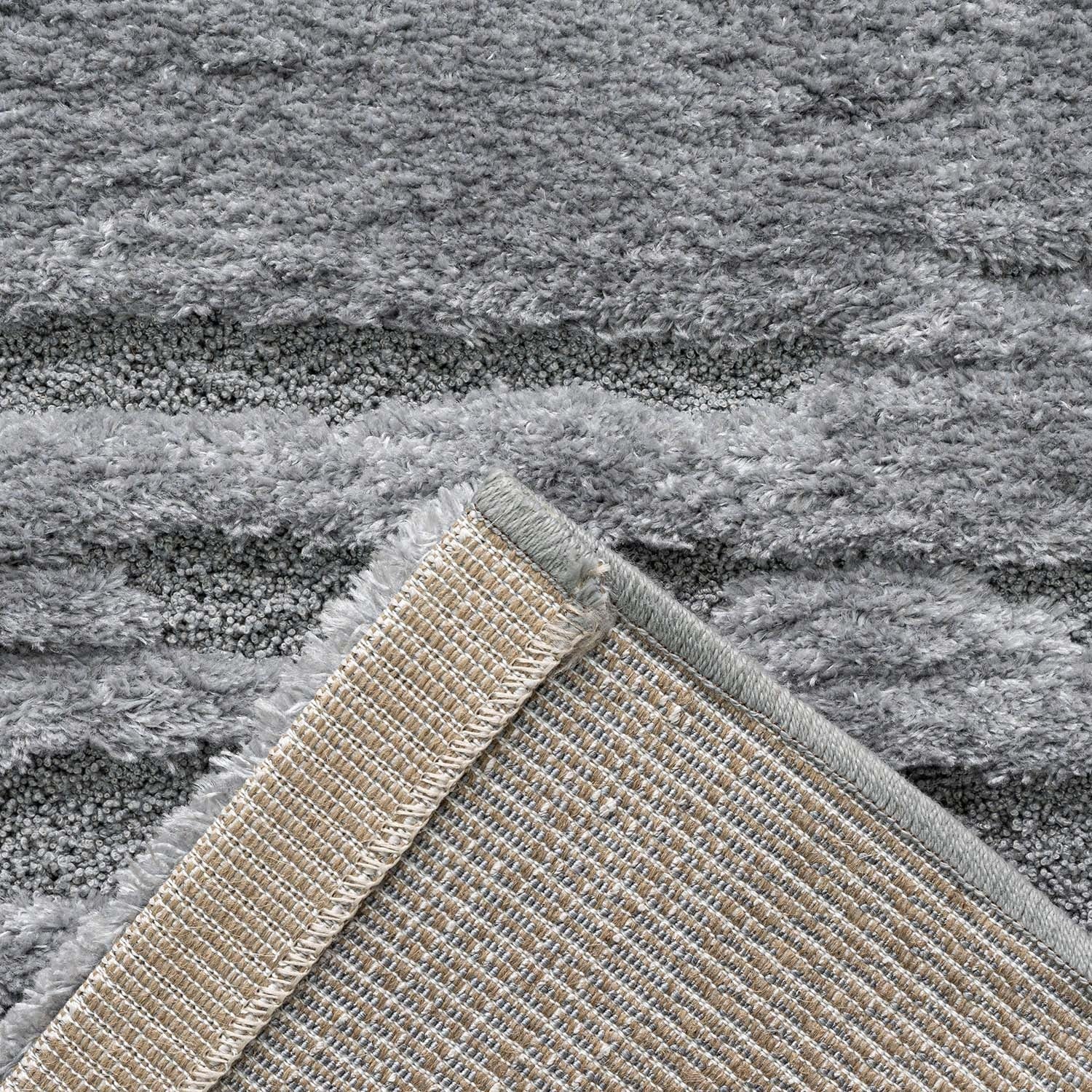 Modern floor rug - Lewis Light Grey 5171
