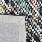 Wool bobble floor rug - Madeleine Multi