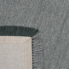 Wool Floor Rug - Quentin Green