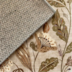 Washable rug – Misty Flowers Cream
