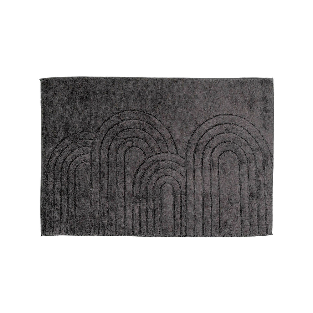 Bathroom Rug - Cassie Arches Black