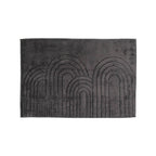 Bathroom Rug - Cassie Arches Black